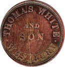 1 Penny (Thomas White & Son - Westbury, Tasmania)