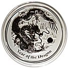 8 Dollars - Elizabeth II ("Lunar Year Series II" Silver Bullion Coinage)