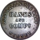 1 Penny Token (Hanks & Company - Sydney, New South Wales)