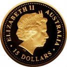 15 Dollars - Elizabeth II (Discover Australia Series - Dolphin)