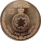 25 Cents - Elizabeth II (Medal for Gallantry)
