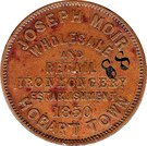 1 Penny (Joseph Moir - Hobart, Tasmania)