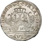 6 Grossus - Carl of Saxony (Mitau)