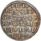 3 Grossus - Sigismund III Vasa (Riga)