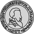 1 Thaler - Wilhelm von Brandenburg