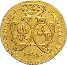 1 Dukat - Ernst Johann Biron (Small bust; Mitau)