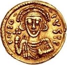 1 Tremissis - Anonymous / In the name of Justinian II, 705-711