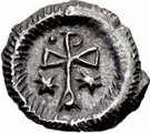 ¼ Siliqua - In the name of Uncertain Justin- (Ravenna)