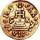 1 Solidus - Grimoald III & Charlemagne, King of the Franks