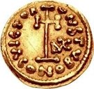 1 Tremissis - Liutprand / In the name of Justinian II, 705-711