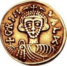 1 Solidus - Grimoald III & Charlemagne, King of the Franks
