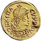 1 Tremissis - In the name of Heraclius, 610-641