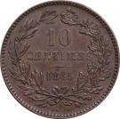 10 Centimes - Willem III