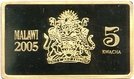 5 Kwacha (USS Missouri)