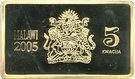 5 Kwacha (USS Coral Sea)