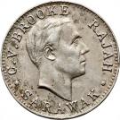 1 Cent - Charles V. Brooke Rajah