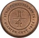 ¼ Cent - George V