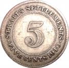 5 Cents - Edward VII