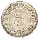 5 Cents - George V
