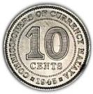 10 Cents - George VI