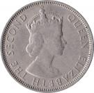 50 Cents - Elizabeth II (1st portrait)