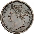 ½ Cent - Victoria