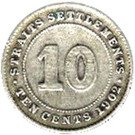 10 Cents - Edward VII