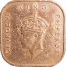 1 Cent - George VI (smaller type)