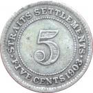 5 Cents - Edward VII
