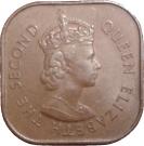 1 Cent - Elizabeth II (1st portrait)