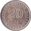 20 Cents - Elizabeth II (1st portrait)