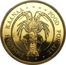 5 Rufiyaa (FAO; Gold Proof)