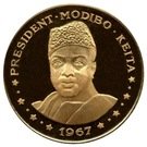 50 Francs (President Modibo Keita, "1967")