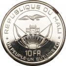 10 Francs (Independence; Piedfort Essai)