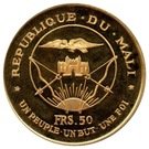 50 Francs (President Modibo Keita, "1967")