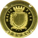 5 Euro (Smallest Gold Coin in the World - The Zecchino)
