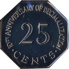 25 Cents (Decimalization)
