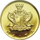 50 Liri (First Maltese coin)