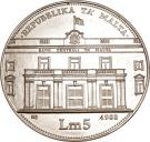 5 Liri (Central Bank of Malta)
