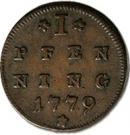 1 Pfenning - Hieronymus von Colloredo