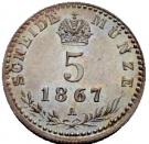 5 Kreuzer - Franz Joseph I