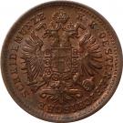 1 Kreuzer - Franz Joseph I (larger eagle)