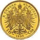 10 Corona - Franz Joseph I (patterns)