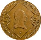 15 Kreutzer - Franz II