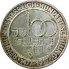 100 Schilling (Münzstätte Hall)