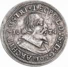 10 Kreuzer - Leopold V Governor (1619-1625)