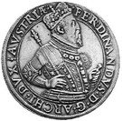 2 Thaler - Archiduke Ferdinand II posthumous (Hall)