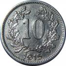 10 Heller - Franz Joseph I (shield with lion and stars)