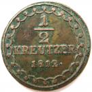 ½ Kreutzer - Franz II