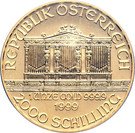 2000 Schilling (Vienna Philharmonic; Gold Bullion Coinage)